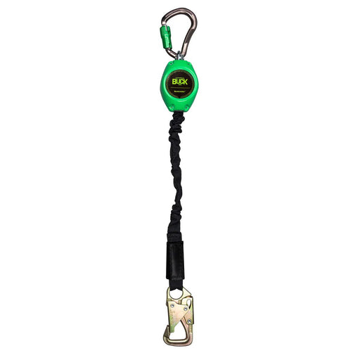 7' Kevlar Tieback Bucklimiter Yoyo Fall Limiter with Steel Locking Tie Back Snaphook - Shopena Supply