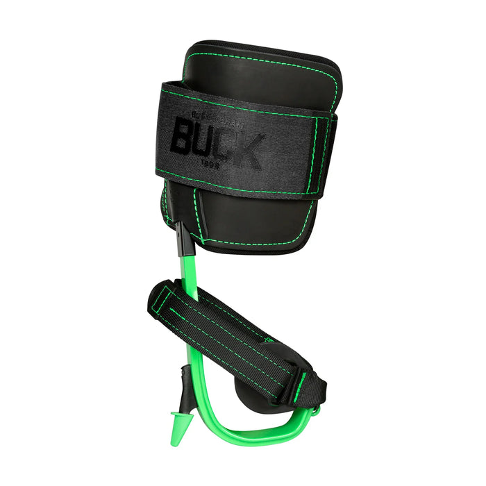 BuckAlloy Safety Green Tree Climber Kit with Big Buck Wrap Pads and Magnetic Gaff Guards