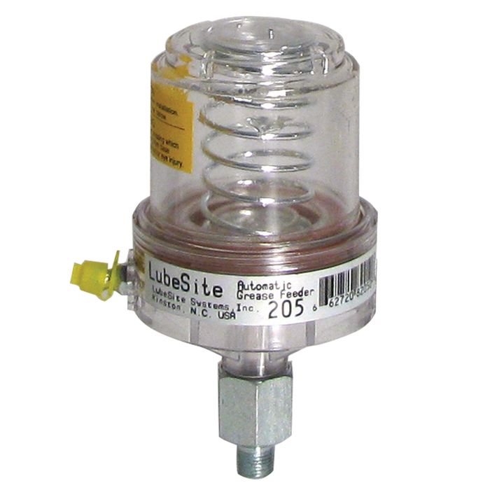 Bijur Delimon LubeSite 205 Auto Greaser (2 oz, Polycarbonate Base)