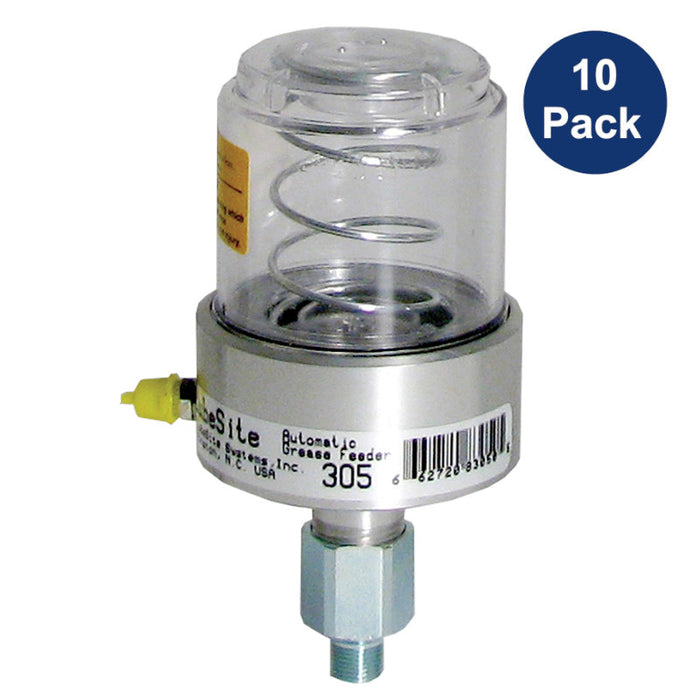 Bijur Delimon LubeSite 305 Auto Greaser (2 oz, Metal Base)