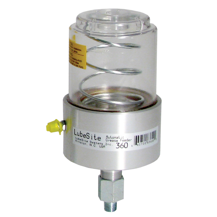 Bijur Delimon LubeSite 360 Auto Greaser (6 oz, Metal Base)