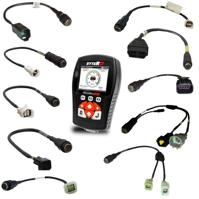 MemoBike 6050 For ATV UTV Diagnostic Tuning Scan Tool (With 10 Cables)
