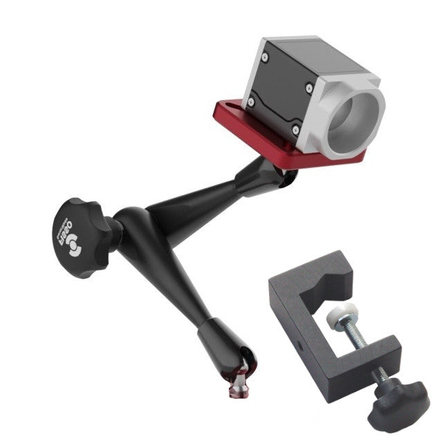 Fisso 260mm Articulated Machine Vision Camera Mount (M8 Table Clamp & M6 mounting plate)