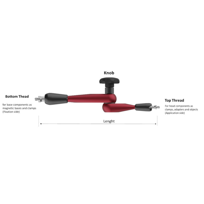 Fisso Articulated Indicator Holder Arm For Outdoors & Corrosive Environments