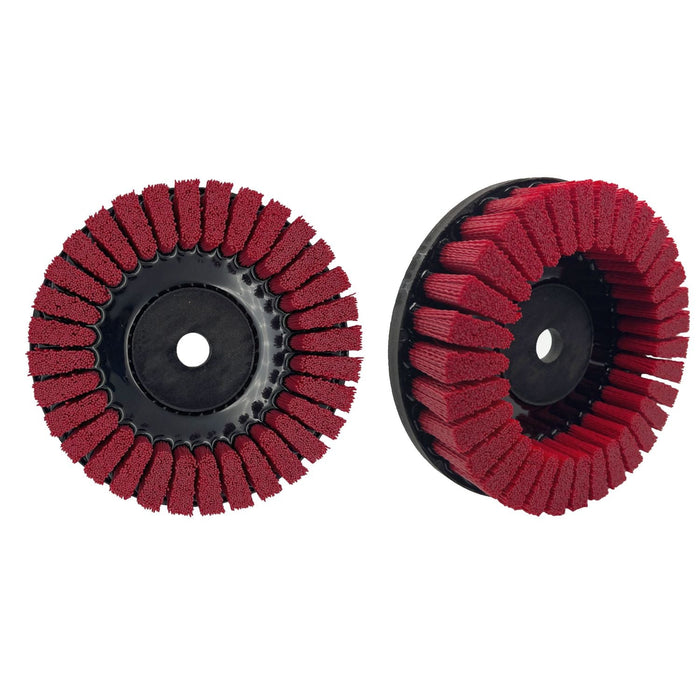 Abtex Bradex 8" V Tuft Deburring Brushes - Shopena Supply