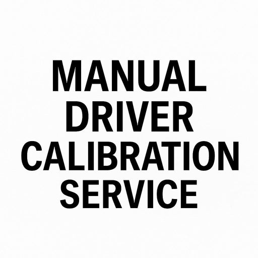 ASG Driver Calibration Service (Manual) - Shopena Supply