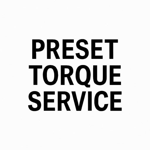 ASG Preset Torque Service - Shopena Supply