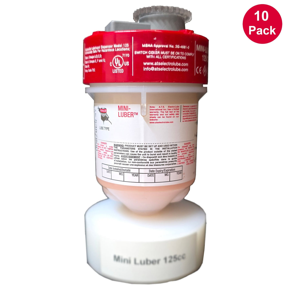 A.T.S. Electro-Lube 125cc Mini Electro-Luber Auto Greaser — Shopena Supply