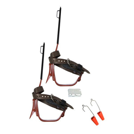 Bashlin Steel Climbers W Regular Pole Gaffs (1 5/8") - Shopena Supply