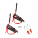 Bashlin Twisted Shank Steel Climbers W Regular Pole Gaffs (1 5/8") - Shopena Supply