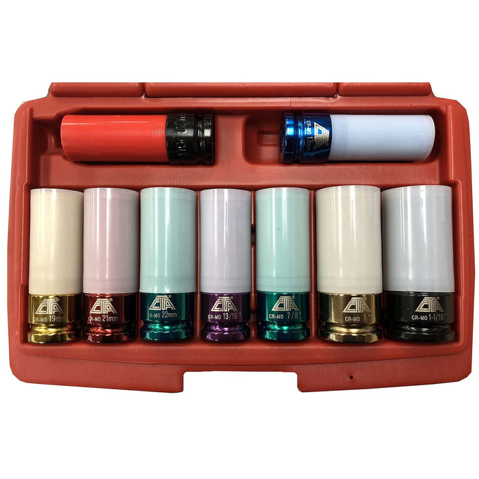 CTA Tools 7800 9 Pc Thin - Wall Impact Socket Set - Shopena Supply