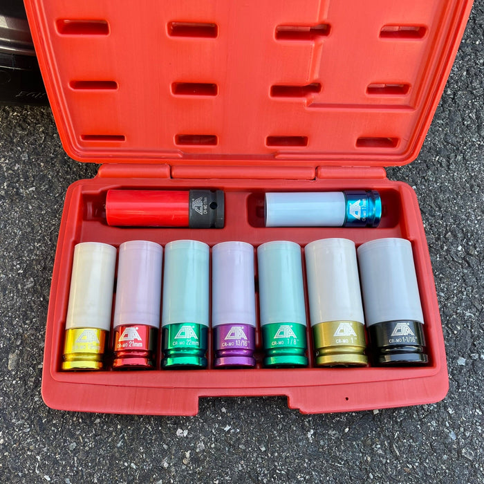 CTA Tools 7800 9 Pc Thin - Wall Impact Socket Set - Shopena Supply