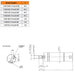 Fiam MM25R/2E 20.9NM/210RPM Smooth Air Motor Output Shaft - Shopena Supply