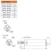 Fiam MO32R 48NM/320RPM Smooth Air Motor Output Shaft - Shopena Supply