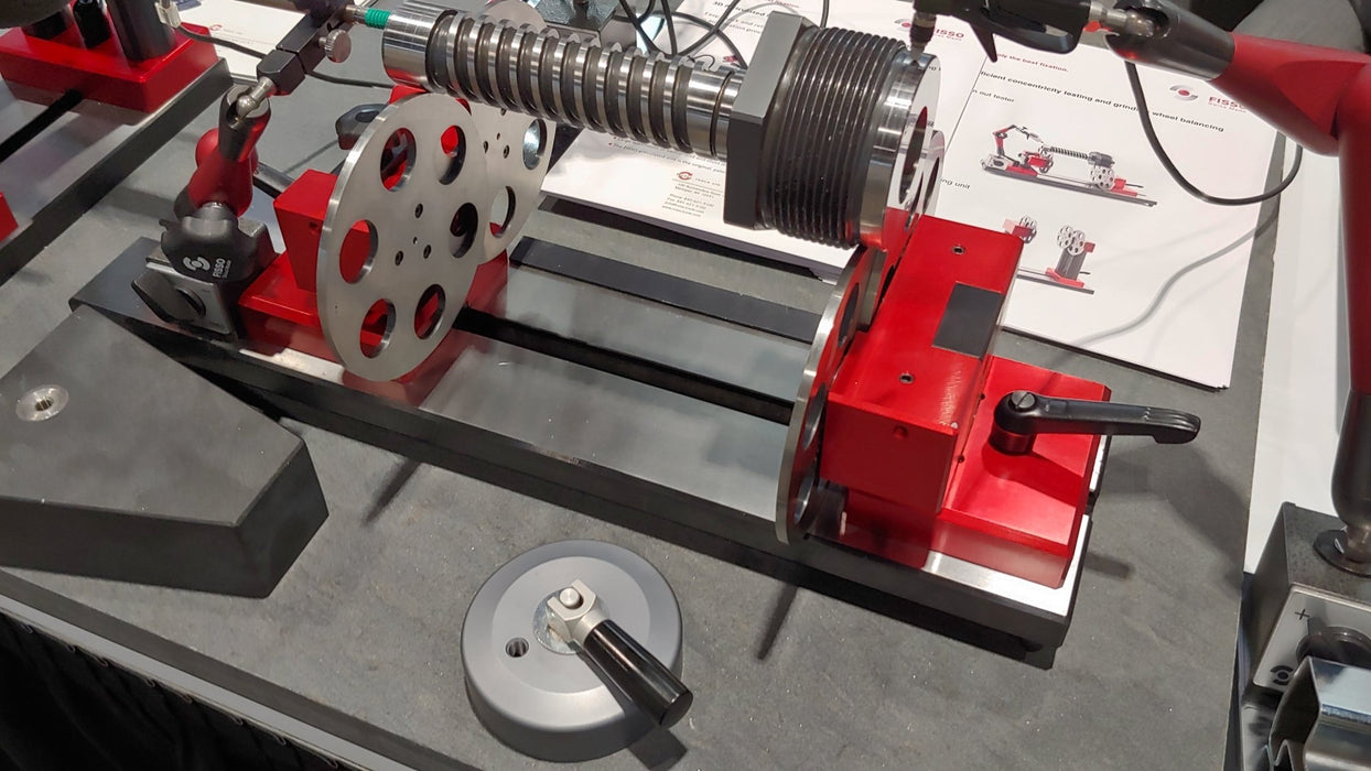 Runout Tester Fisso Run-Out Tester with Disks & 500mm Base Plate — Shopena Supply