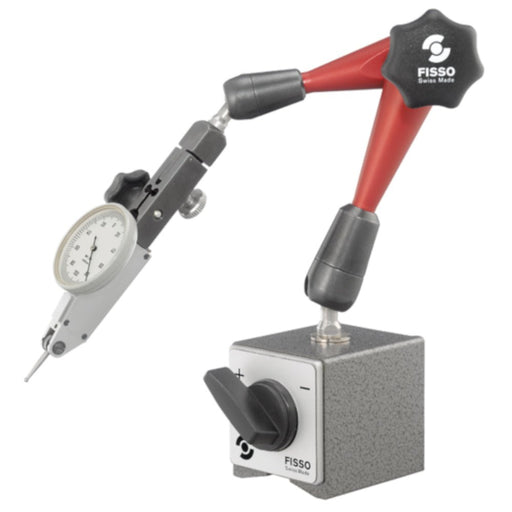 Fisso Strato S - 20 F + M 3/8" Articulated Indicator Gauge Holder Arm & Switch Magnet - Shopena Supply