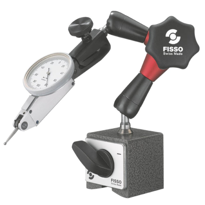 Fisso Strato U - Line A - 13 P + S3 3/8" Articulated Indicator Gauge Holder Arm & Switch Magnet - Shopena Supply