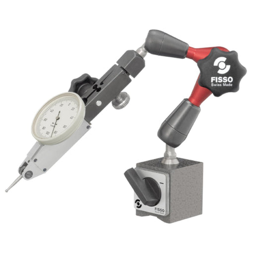 Fisso Strato XS - 13 F + S2 3/8" Articulated Indicator Gauge Holder Arm & Switch Magnet - Shopena Supply