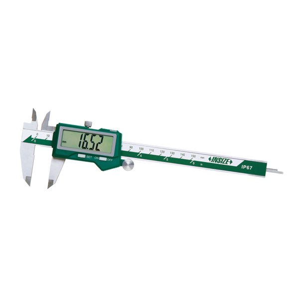 Insize 0 - 12" 0 - 300mm IP67 Waterproof Bluetooth Digital Electronic Caliper - Shopena Supply