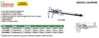 Insize 0 - 12" 0 - 300mm Zinc Digital Electronic Caliper - Shopena Supply