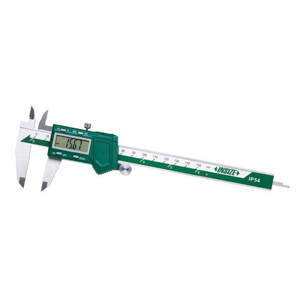 Insize 0 - 6" 0 - 150mm IP54 Waterproof Digital Electronic Caliper - Shopena Supply