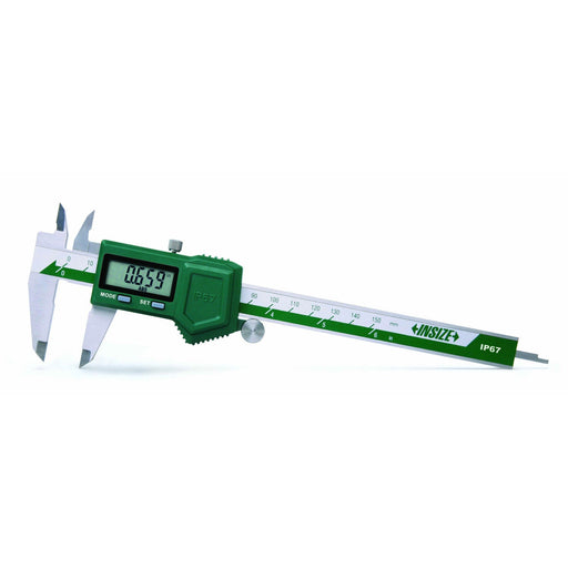 Insize 0 - 6" 0 - 150mm IP67 Waterproof Digital Electronic Caliper - Shopena Supply