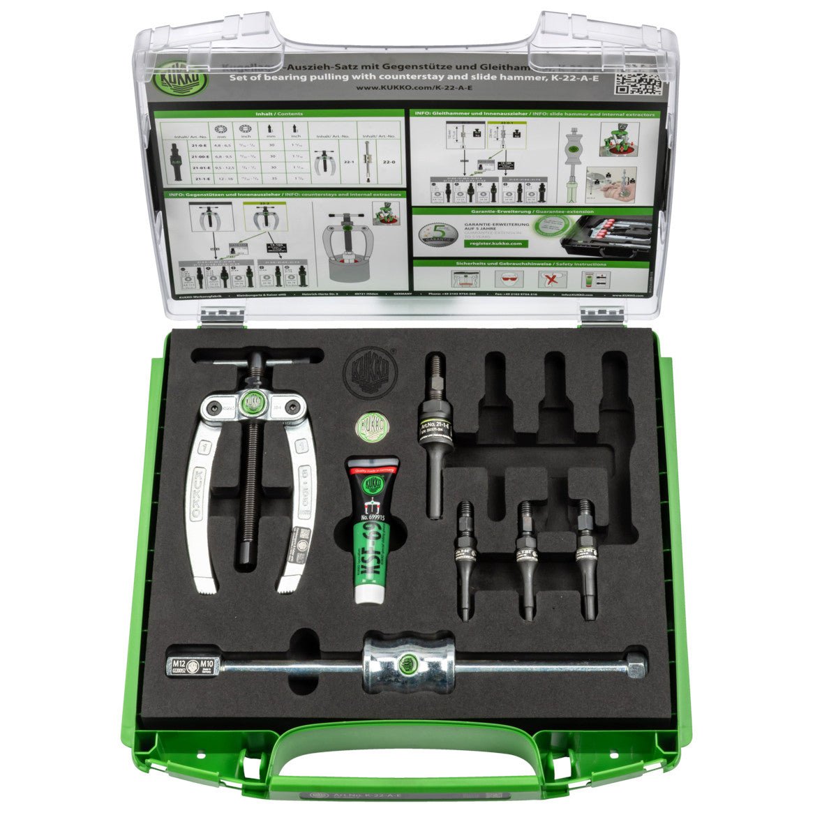 kuku Kukko Narrow Universal 2 & 3-Jaw Puller Set – Dakota Riggers