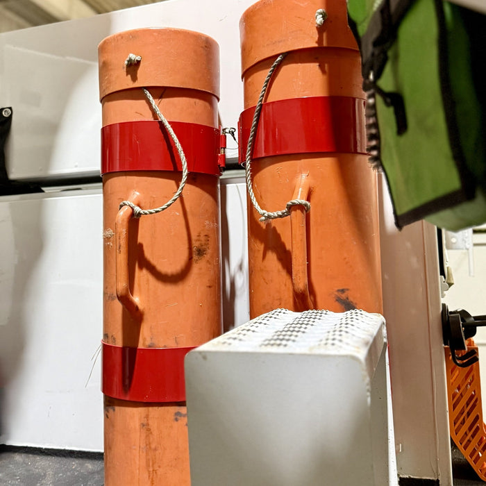 Lined Out Insulating Blanket Canister Holder - Shopena Supply