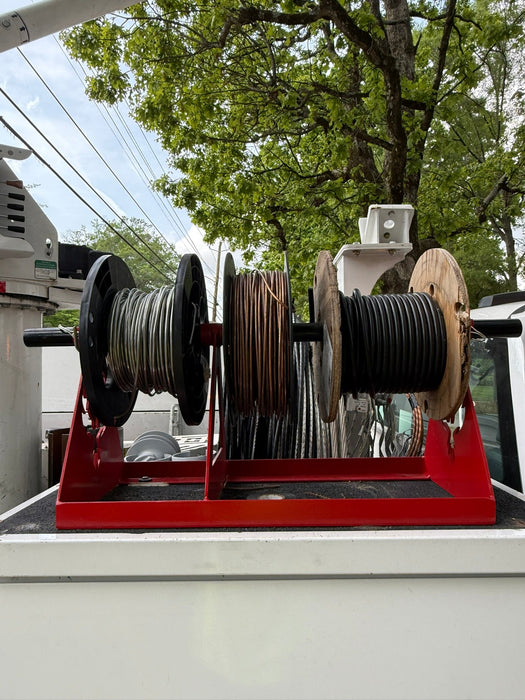 Lined Out Wire Reel Holder - Shopena Supply