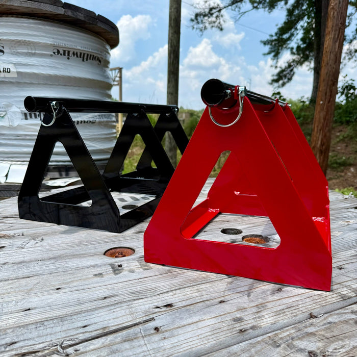 Lined Out Wire Reel Holder - Shopena Supply