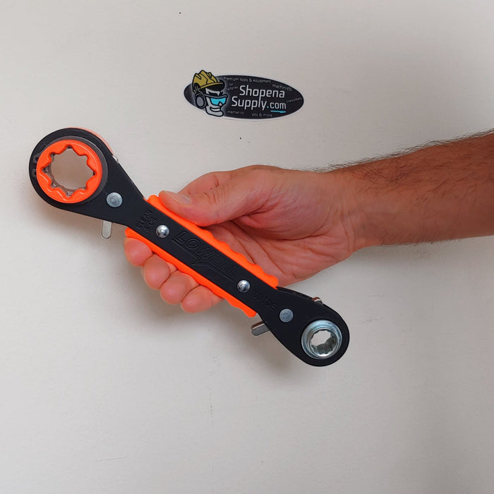 Lowell 100 Dual End Lineman Wrench (9" long) - Shopena Supply