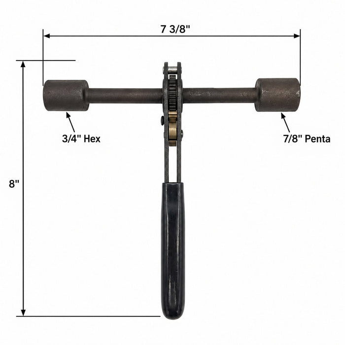 Lowell 101XRS Ratcheting Transformer Wrench - Shopena Supply