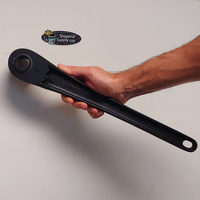 Lowell 52 Transmission Lineman Wrench (Triple - Square, 15" Handle) - Shopena Supply