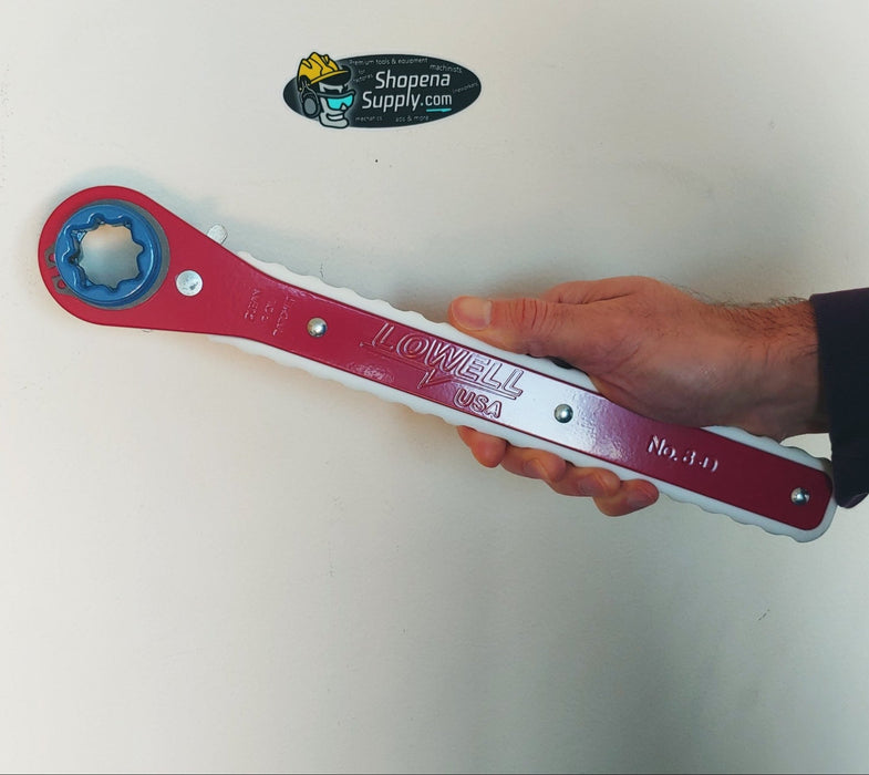 Lowell 8D RWB Distribution Lineman Wrench - Shopena Supply