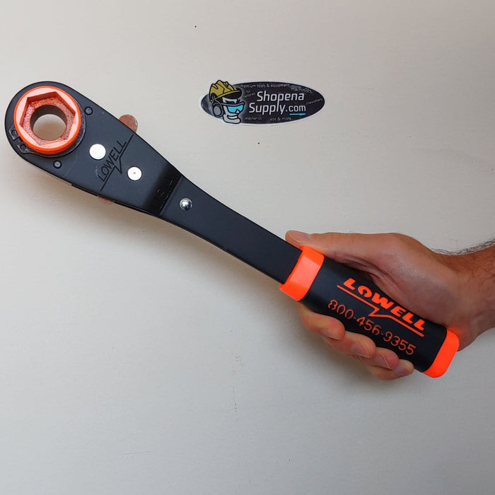 Lowell DS - 1 Double Shot Lineman Wrench (1 - 1/4" x 1 - 1/16") - Shopena Supply