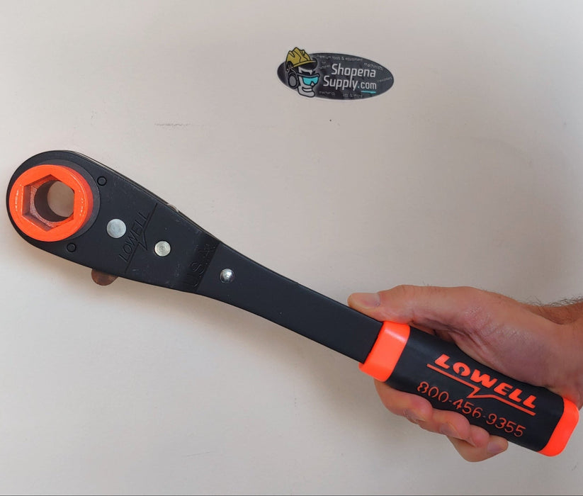 Lowell DS - 2 Double Shot Lineman Wrench (1 - 1/8″x 15/16″) - Shopena Supply