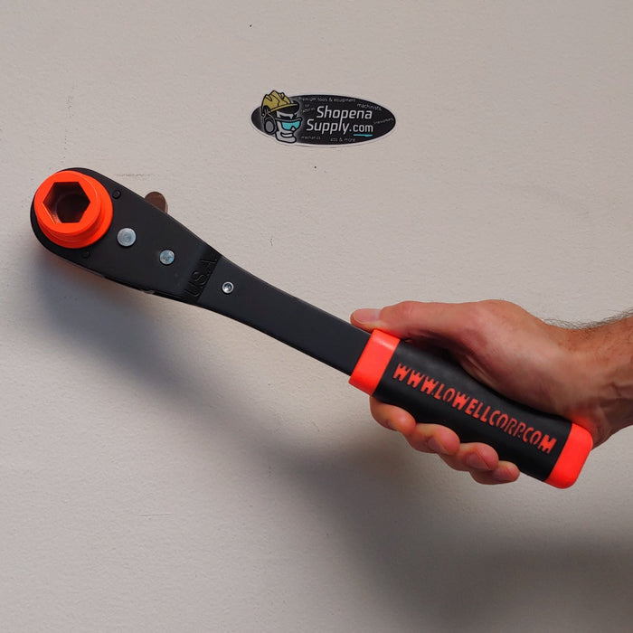 Lowell DS - 4 Double Shot Lineman Wrench (7/8″x 3/4″) - Shopena Supply