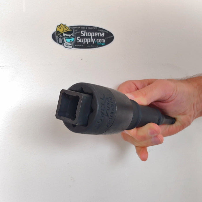 Lowell SETSIS Single End Triple Square Impact Socket - Shopena Supply