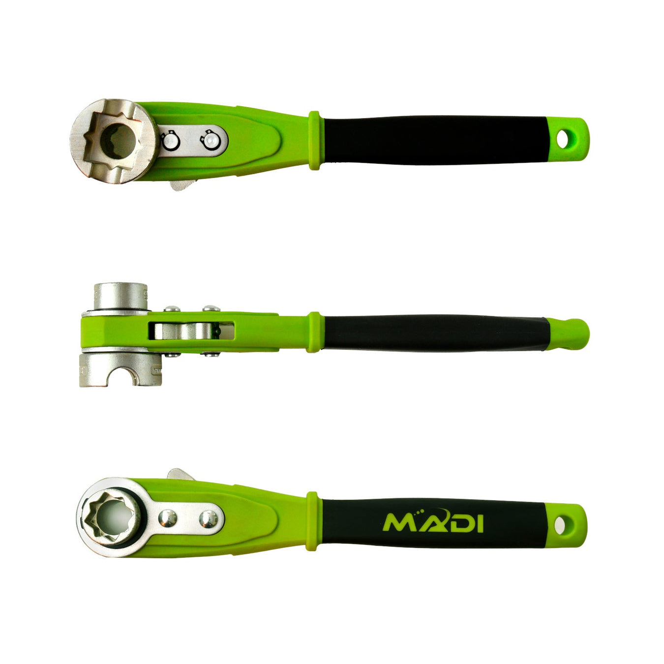 MADI 5 - in - 1 Slotted Insulated Big Lineman Wrench - Shopena Supply