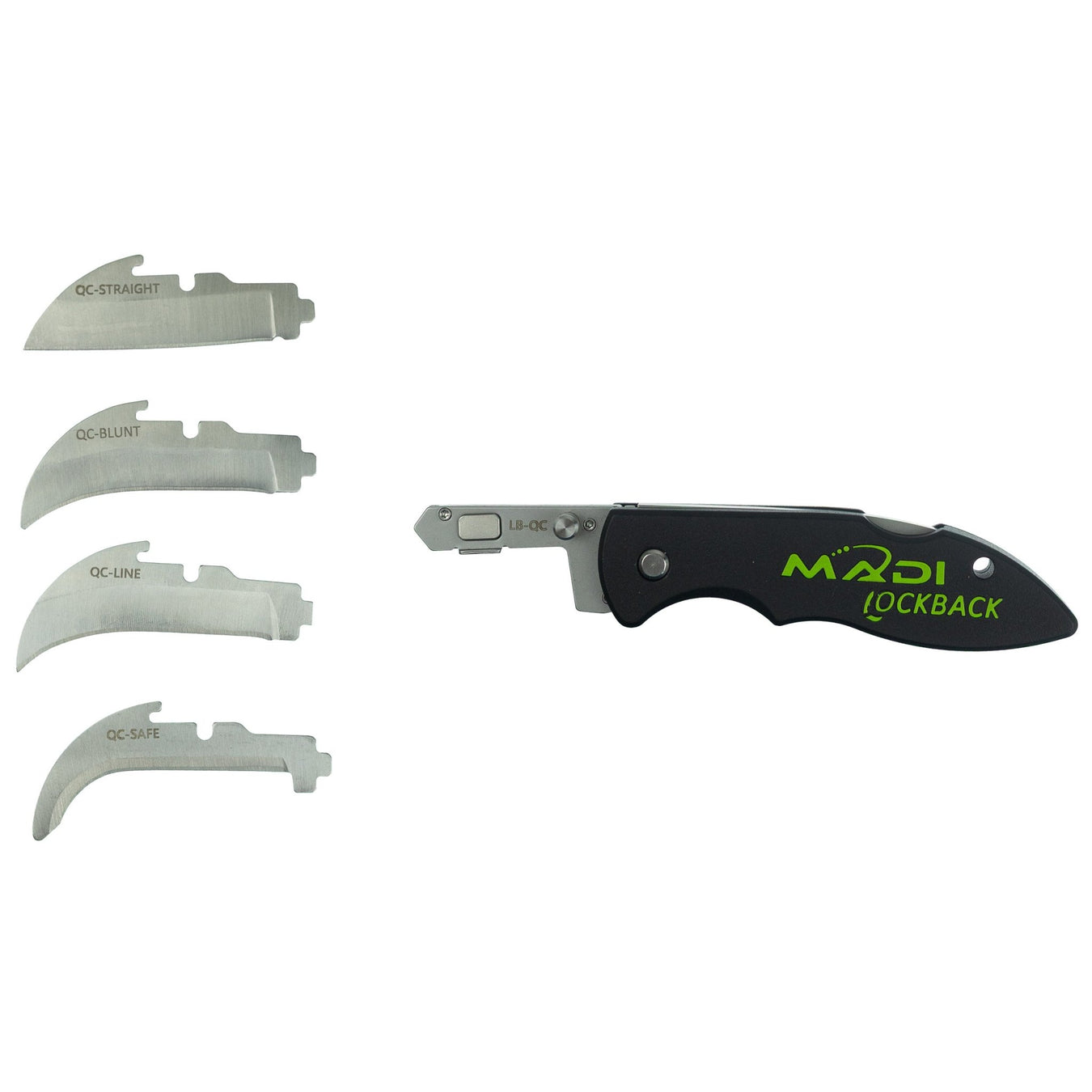 Madi Lockback LB - QC Lineman Knife (Quick - Change w/ 3 Blades) - Shopena Supply