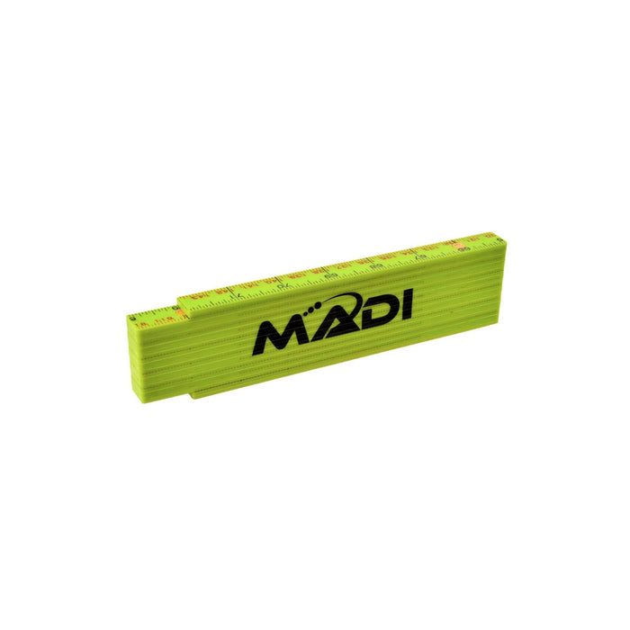 MADI MPFR - 6 6' Inside Reading Fiberglass Folding Ruler - Shopena Supply