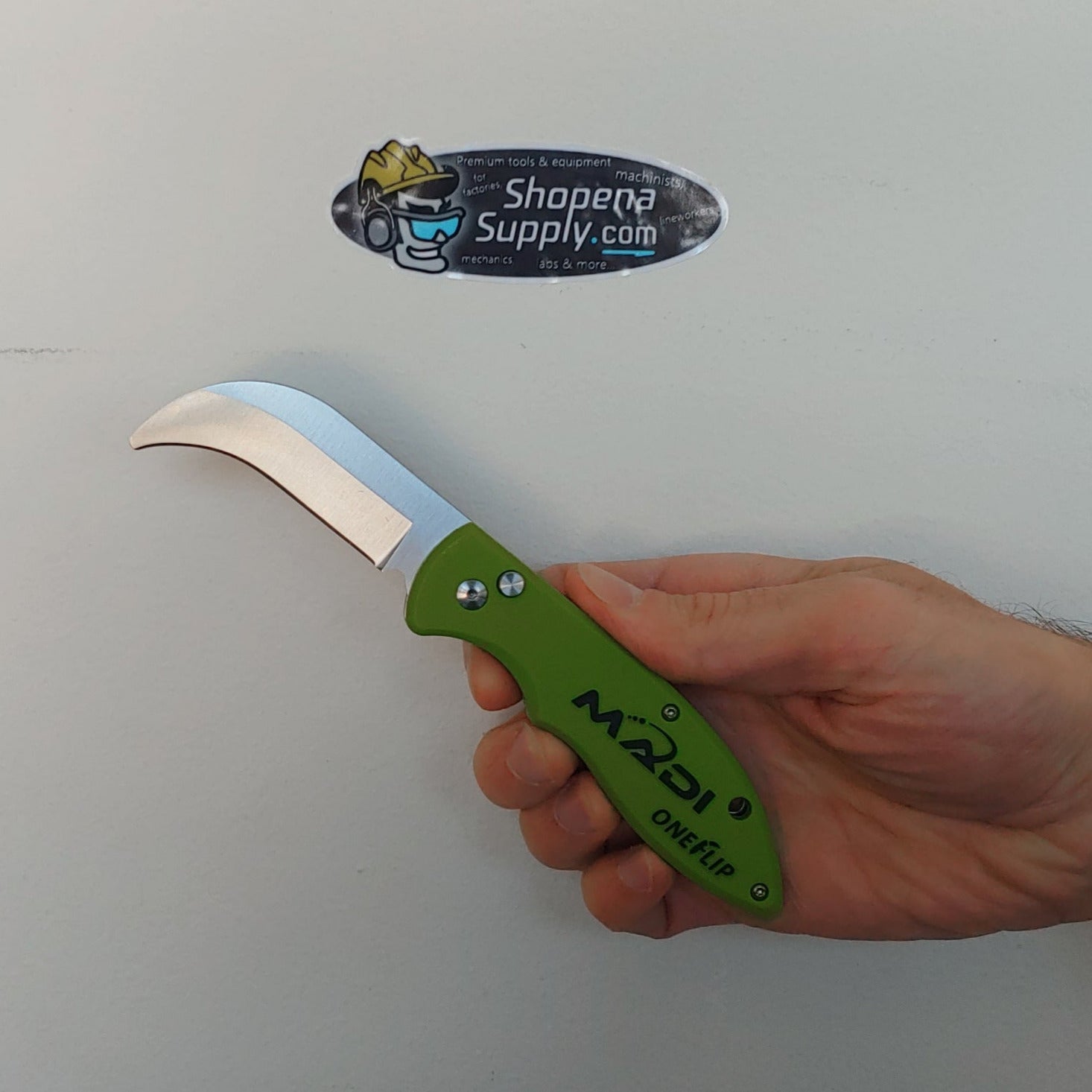 Madi One Flip PTOLK-3B Lineman Knife (Blunted Hawkbill) — Shopena