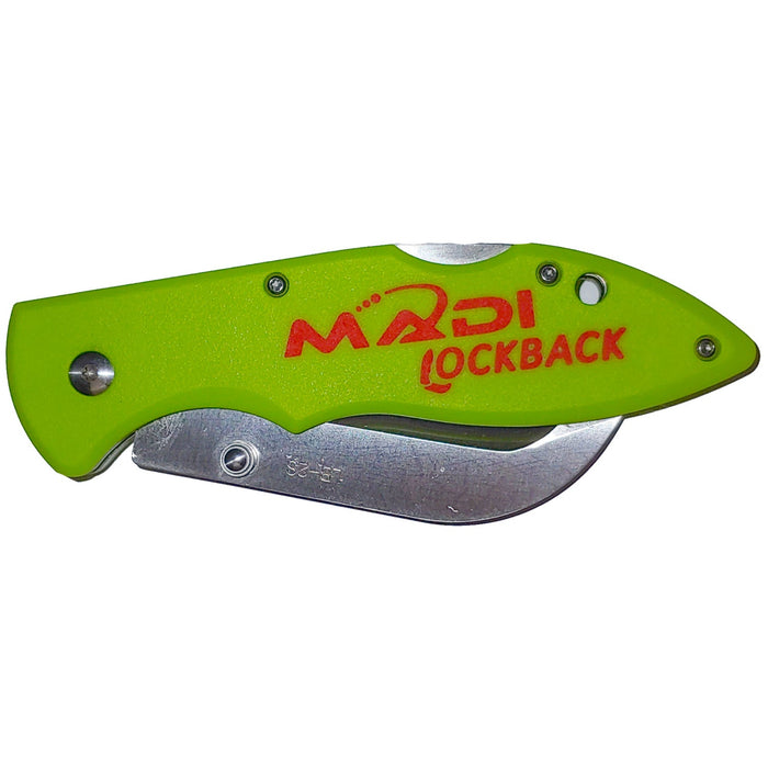 Madi Safety Blade Safety Lockback Lineman Knife - Shopena Supply