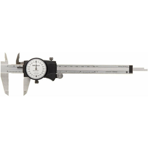 Mitutoyo 0 - 6" .200/REV Sliding Jaw Dial Caliper - Shopena Supply