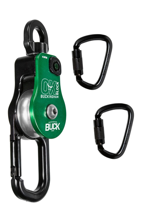 OX BLOCK With Two Carabiners - Shopena Supply