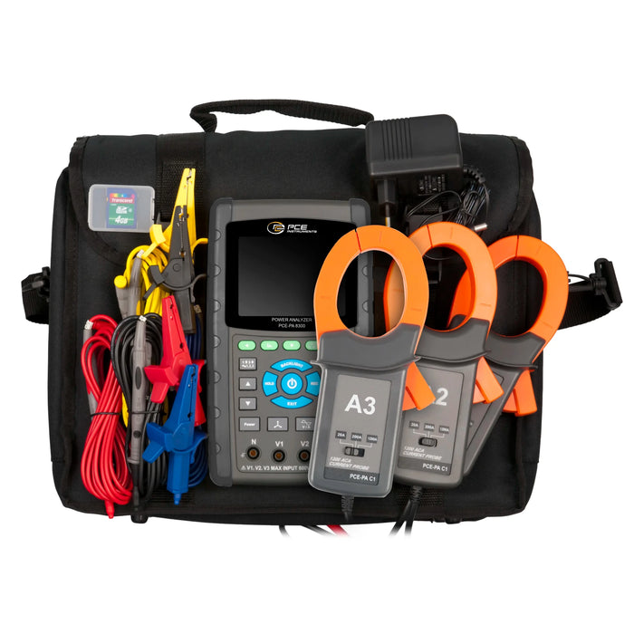 PCE PA 8300 1 Clamp Meter (With Current Clamps) - Shopena Supply