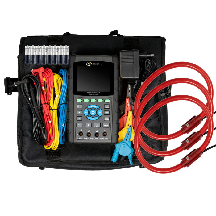 PCE PA 8300 2 Clamp Meter (with Flexible Rogowski Coils) - Shopena Supply