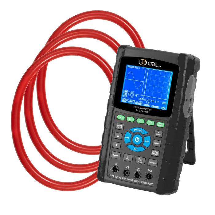 PCE PA 8300 2 Clamp Meter (with Flexible Rogowski Coils) - Shopena Supply