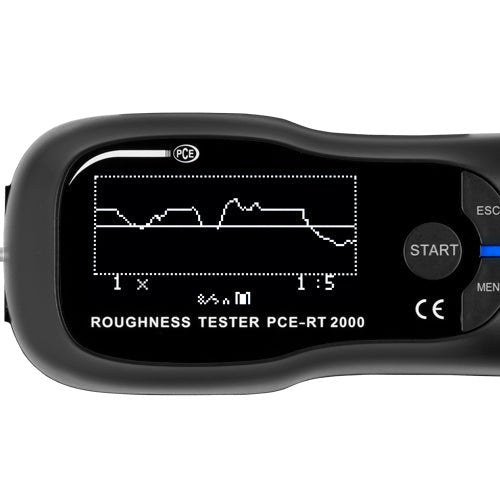 PCE RT 2000 9 Parameter Profilometer Surface Roughness Tester - Shopena Supply