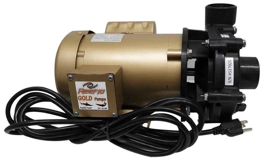 Reeflo Gold Hammerhead / Barracuda Hybrid External Salt Water Pump (3 Options) - Shopena Supply